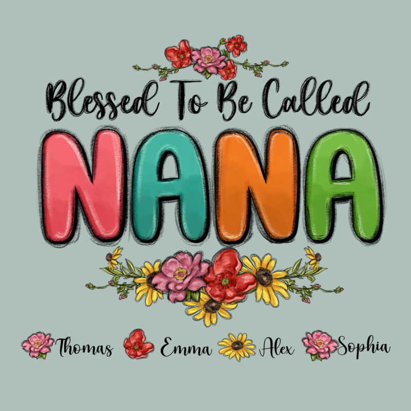 Blessed To Be Called Nana Heavyweight Hoodie by MaliasSmallBusiness | Teevron