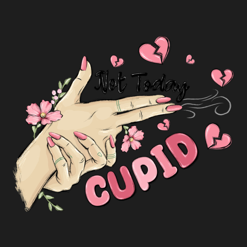 Not Today Cupid Heavyweight Hoodie by MaliasSmallBusiness | Teevron
