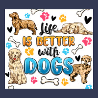Life Is Better With Dogs Heavyweight Hoodie | Teevron