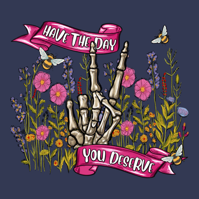 Have The Day You Deserve Heavyweight Hoodie by MaliasSmallBusiness | Teevron
