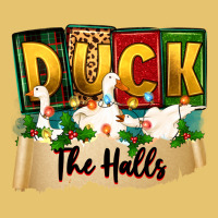 Christmas Duck The Halls Premium Sweatshirt | Teevron