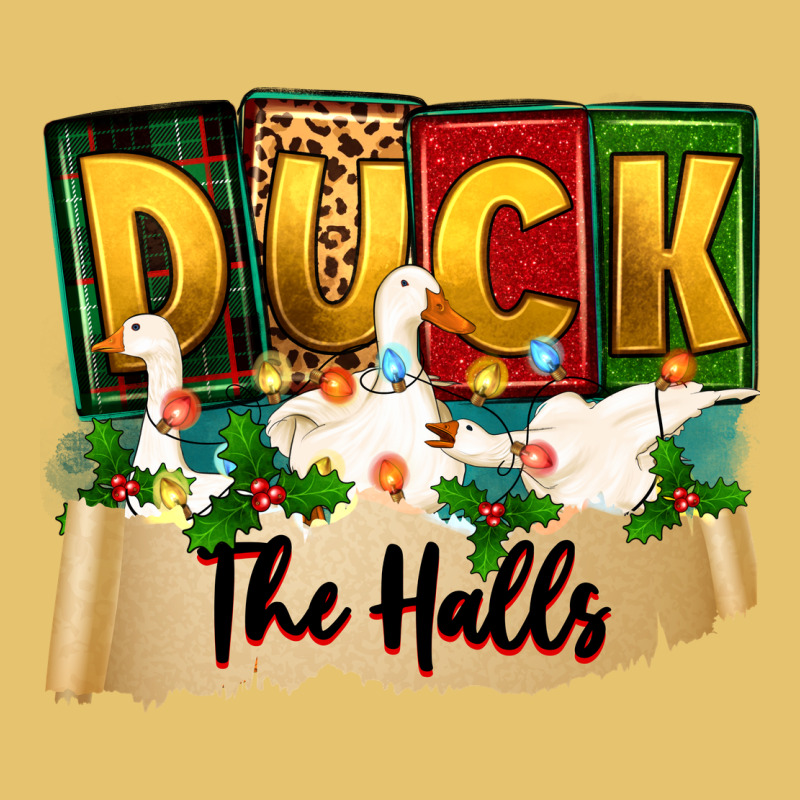 Christmas Duck The Halls Premium Sweatshirt by Zillion Design Studio | Teevron