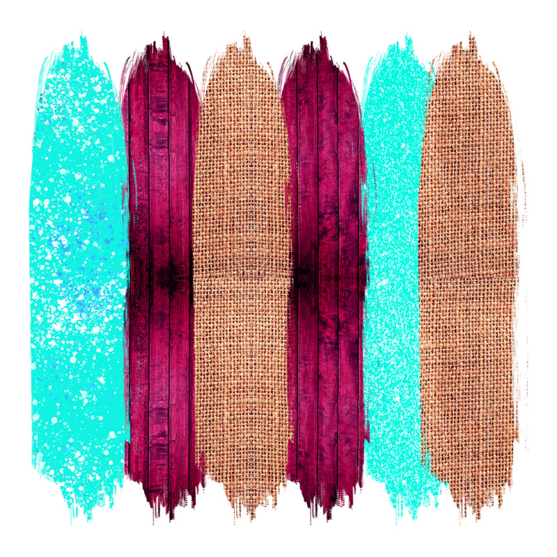 Colored Farm Life Purple Wood Jute Cyan Glitter Brush Strokes Premium Hoodie by Bettercallsaul | Teevron