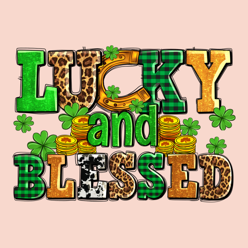 Lucky And Blessed With Coins And Shamrocks Urban Hoodie by AdoDesignShop | Teevron