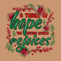 A Thrill Of Hope The Weary World Rejoices Heavyweight Hoodie | Teevron