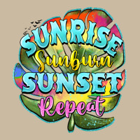 Sunrise Sunburn Sunset Repeat Long Sleeve Tee | Teevron