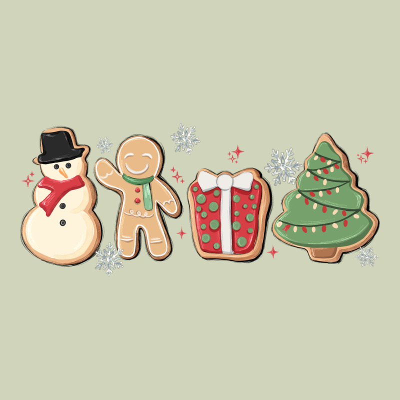 Christmas Gingerbread Cookies Heavyweight Hoodie by MaliasSmallBusiness | Teevron