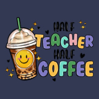 Half Teacher Half Coffee Heavyweight Hoodie | Teevron