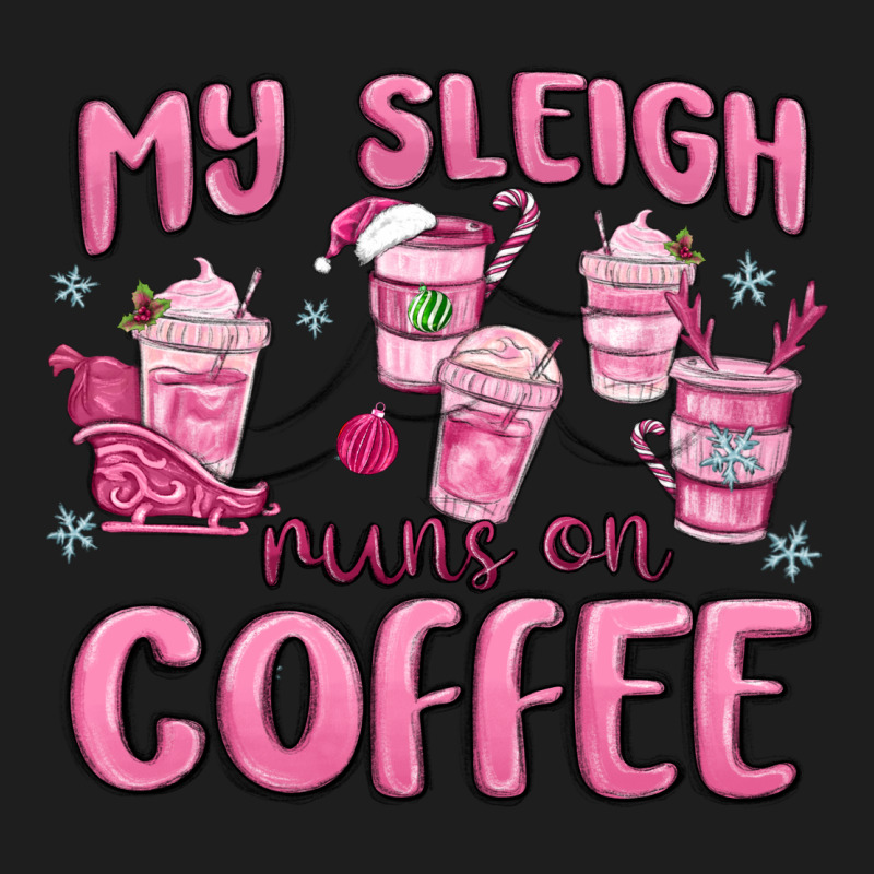 My Sleigh Runs On Coffee Heavyweight Hoodie by MaliasSmallBusiness | Teevron