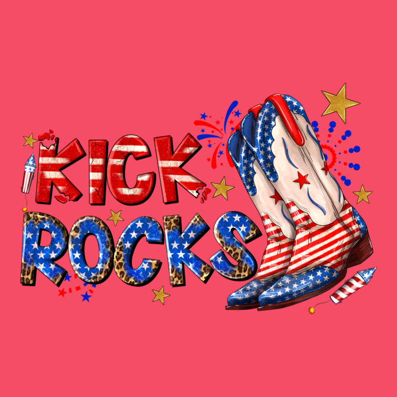 Kick Rocks Cowboy Boots Fourth Of July Premium Sweatshirt by texasbilliewilder | Teevron