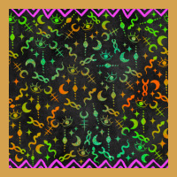 Halloween Witch Symbols Seamless Pattern Urban Hoodie | Teevron