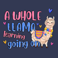 A Whole Llama Learning Going On Heavyweight Hoodie | Teevron