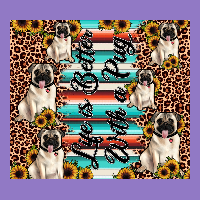 Life Is Better With A Pug Urban Hoodie by JahusDesignShop | Teevron
