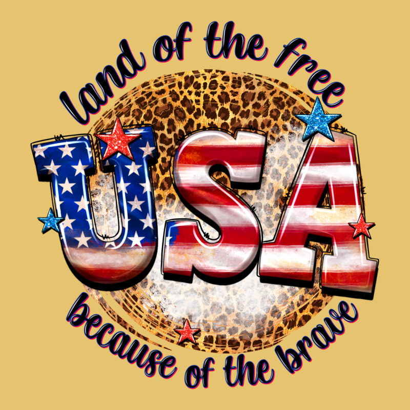 Land Of The Free Usa Because Of The Brave Billie W Premium Sweatshirt by texasbilliewilder | Teevron