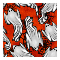 flying ghosts seamless pattern | Teevron