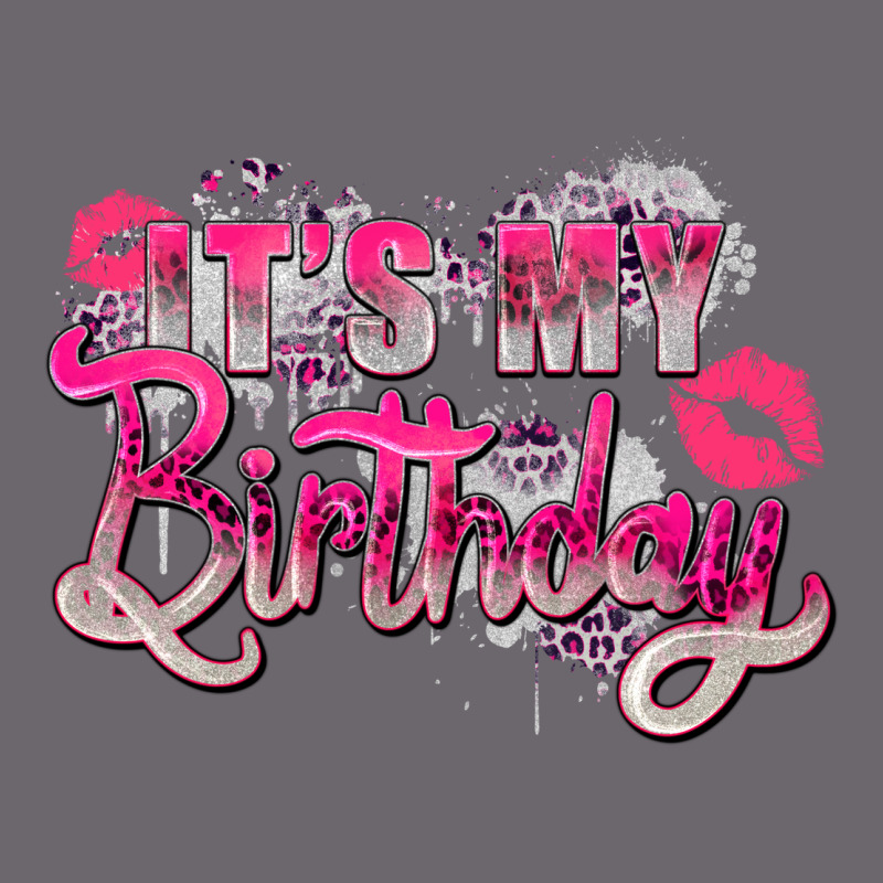 Pink Its My Birthday Premium Sweatshirt by Zillion Design Studio | Teevron