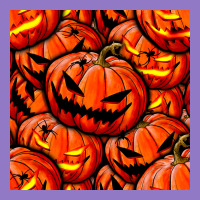 Halloween Pumpkin Seamless Pattern Urban Hoodie | Teevron