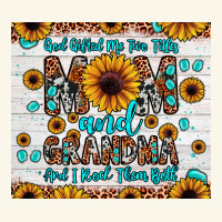 God Gifted Me Two Titles Mom And Grandma And I Rock Them Both Premium Hoodie | Teevron
