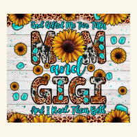 God Gifted Me Two Titles Mom And Gigi And I Rock Them Both Premium Hoodie | Teevron