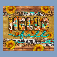 Western Hello Fall Tumbler Urban Hoodie | Teevron