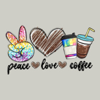 Peace Love Coffee Heavyweight Hoodie | Teevron