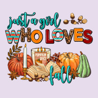 Just A Girl Who Loves Fall Premium Hoodie | Teevron