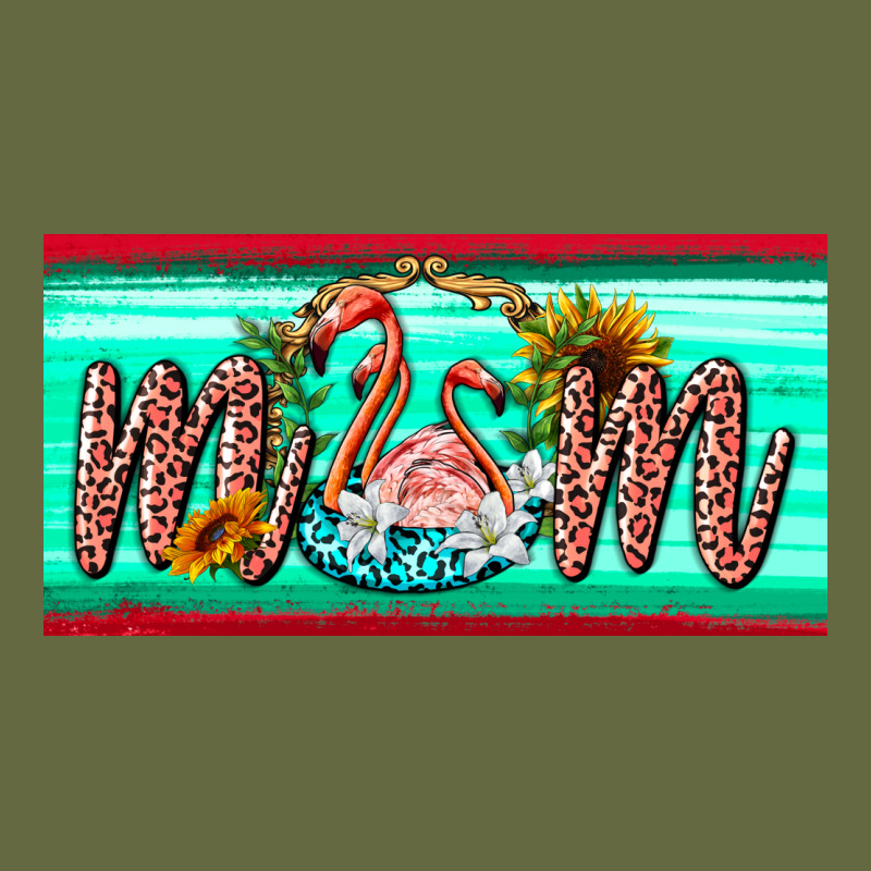 Flamingo Mom License Plate Long Sleeve Tee by BarkalooDesign | Teevron