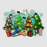 Christmas Trees With Hockey Premium Sweatshirt | Teevron