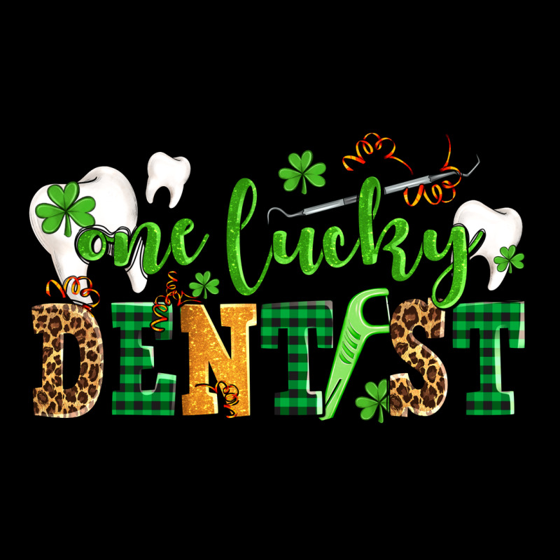 St Patricks Day One Lucky Dentist Urban Hoodie by AdoDesignShop | Teevron