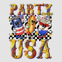 Party In The Usa With Leopard Premium Sweatshirt | Teevron