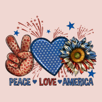 Peace Love America Billie Wilder Premium Sweatshirt | Teevron