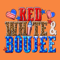 Red White And Boujee Billie Wilder Premium Sweatshirt | Teevron