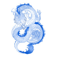 blue dragon | Teevron