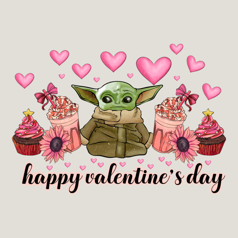 Happy Valentines Day Yoda Heavy Core Tee by CowhideDigitalArt | Teevron
