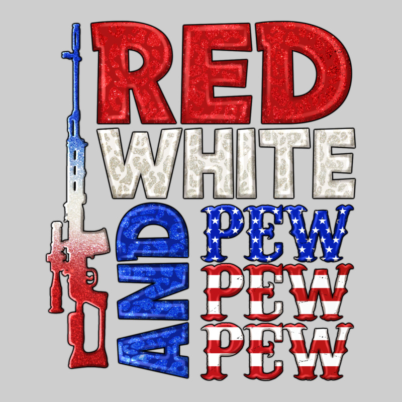 Red White And Pew Pew Pew Premium Sweatshirt by texasbilliewilder | Teevron