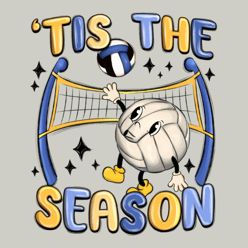 Tis The Season Volleyball Heavyweight Hoodie by MaliasSmallBusiness | Teevron