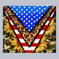American Sunflower And Camouflage Premium Hoodie | Teevron