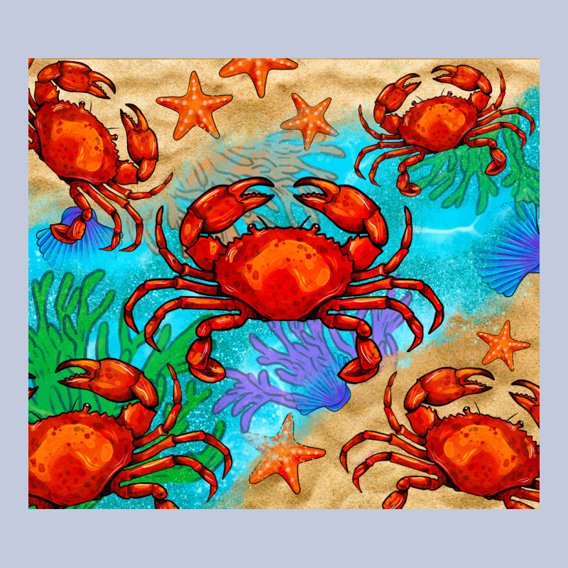 Crab Long Sleeve Tee by BarkalooDesign | Teevron