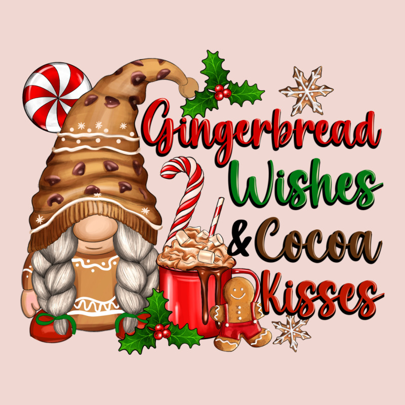 Gingerbread Wishes And Cocoa Kisses Premium Sweatshirt by Zillion Design Studio | Teevron