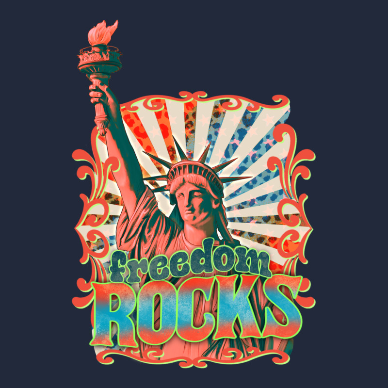 Retro Freedom Rocks Billie Wilder Premium Sweatshirt by texasbilliewilder | Teevron