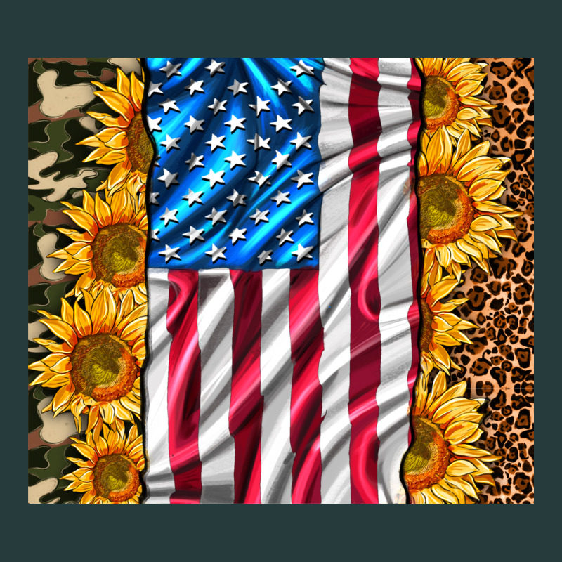 American Realistic Flag Premium Hoodie by AdoDesignShop | Teevron