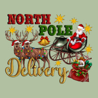North Pole Delivery Santa Sleigh Urban Hoodie | Teevron