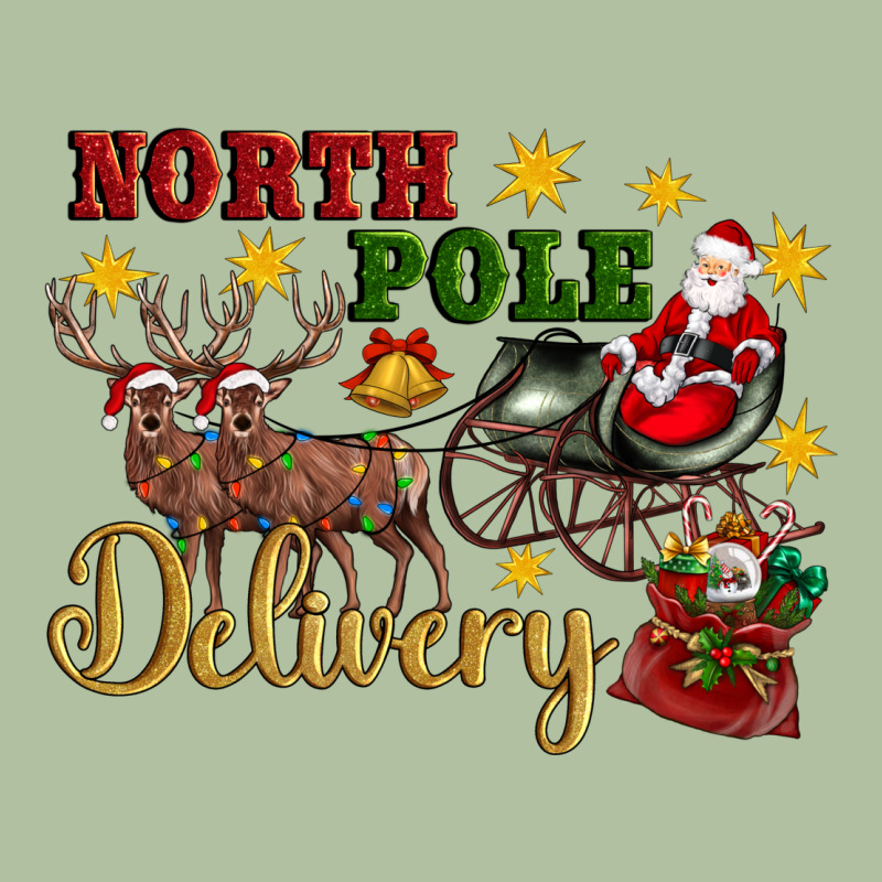 North Pole Delivery Santa Sleigh Urban Hoodie by Artiststas | Teevron