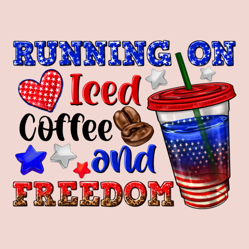 Running On Iced Coffe And Freedom Premium Sweatshirt by texasbilliewilder | Teevron