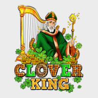 St Patricks Clover King  With Shamrocks Urban Hoodie | Teevron