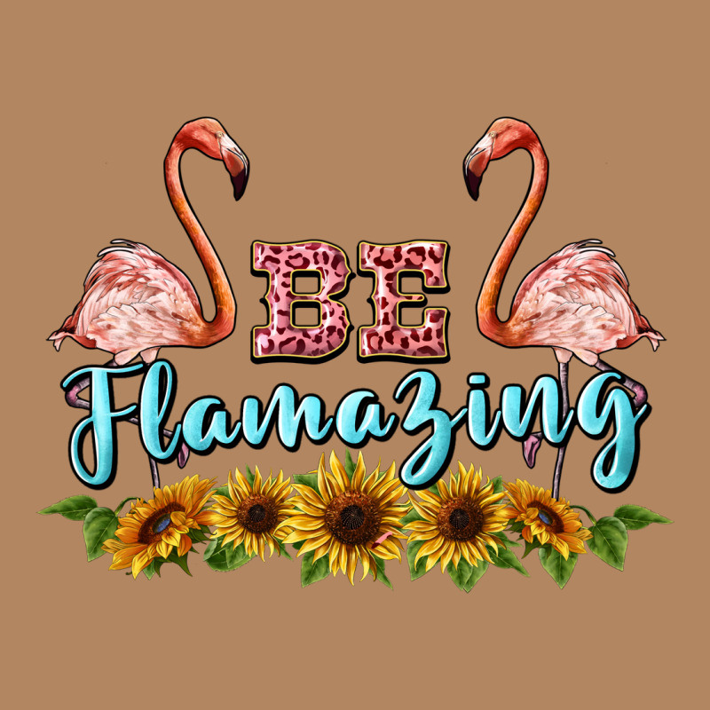 Be Flamezing Flamingo Long Sleeve Tee by BarkalooDesign | Teevron