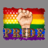 Lgbtq  Flag And Hand Pride Vintage Tee | Teevron
