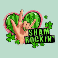 Shamrockin' Rock N Roll Female Hand Premium Hoodie | Teevron