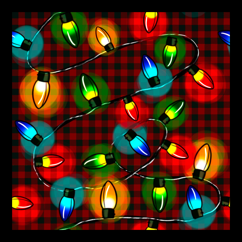 Christmas Lights Seamless Pattern Urban Hoodie by BundleAndBundleShop | Teevron