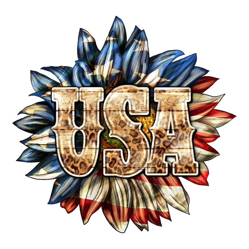 Usa Sunflower Billie Wilder Premium Sweatshirt by texasbilliewilder | Teevron